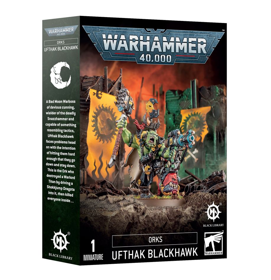 Orks : Black Library: Ufthak Blackhawk (Mail Order) (50-65) (EOL)