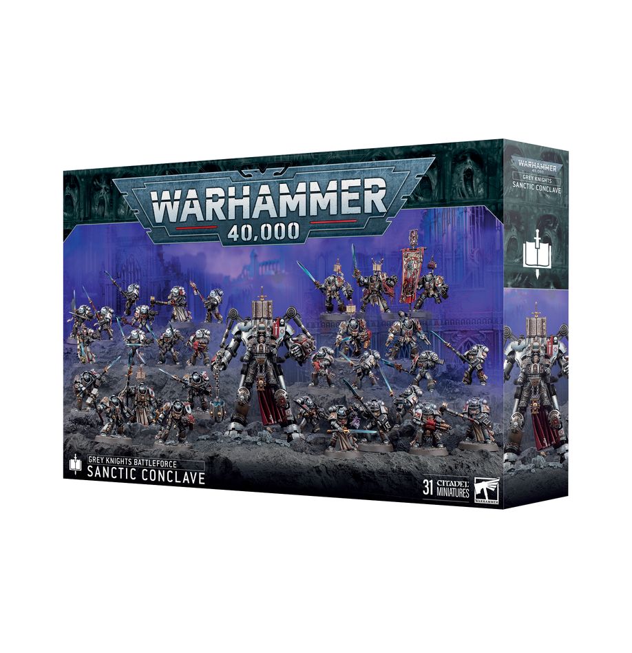 Grey Knights: Battleforce: Sanctic Conclave (57-42) (Streitmacht der Grey Knights: Heiliges Konklave)