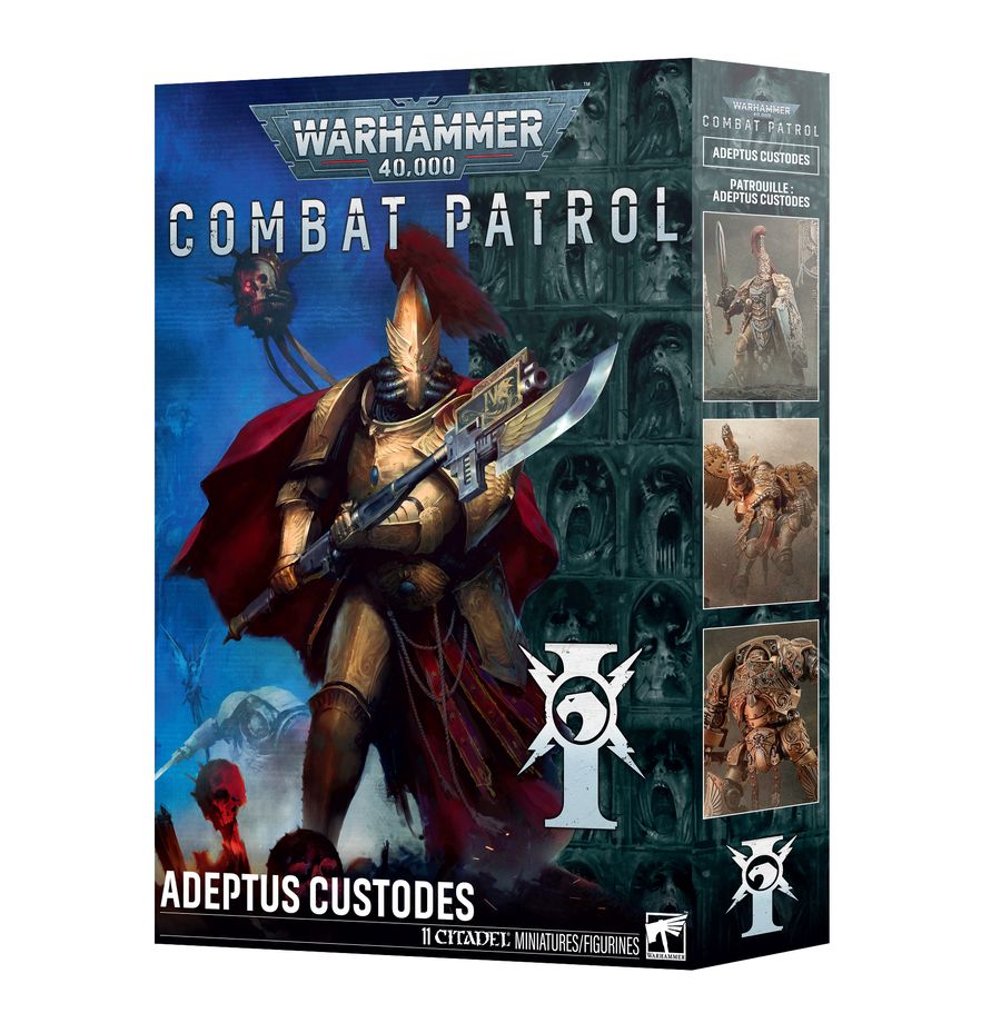 Combat Patrol: Adeptus Custodes (73-012) (Kampfpatrouille des Adeptus Custodes)