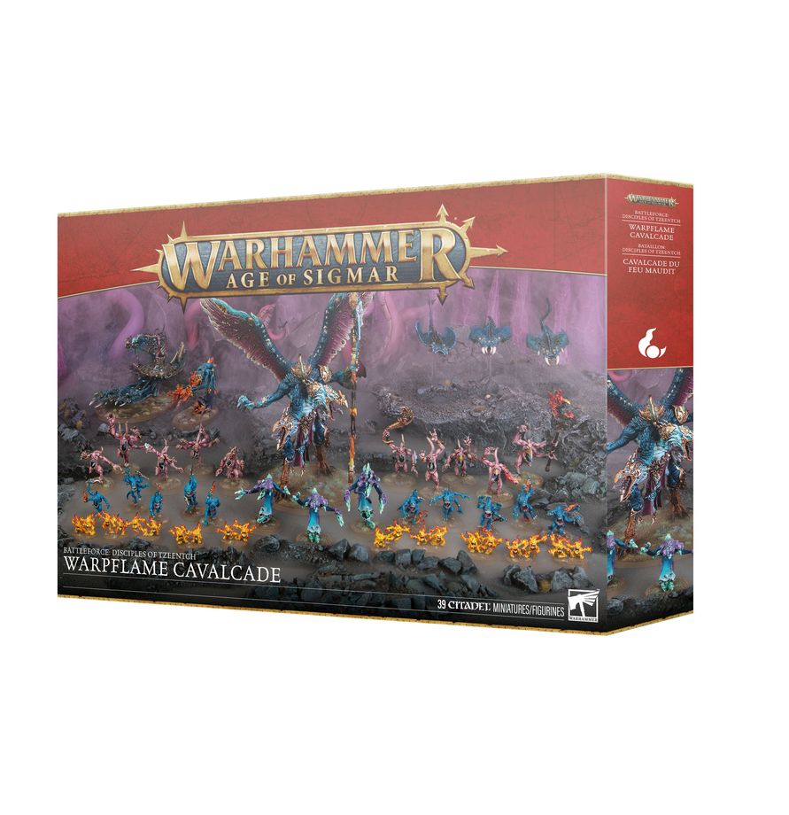 Battleforce: Disciples of Tzeentch – Warpflame Cavalcade (83-110) (Streitmacht der Jünger des Tzeentch – Warpflammenkavalkade)