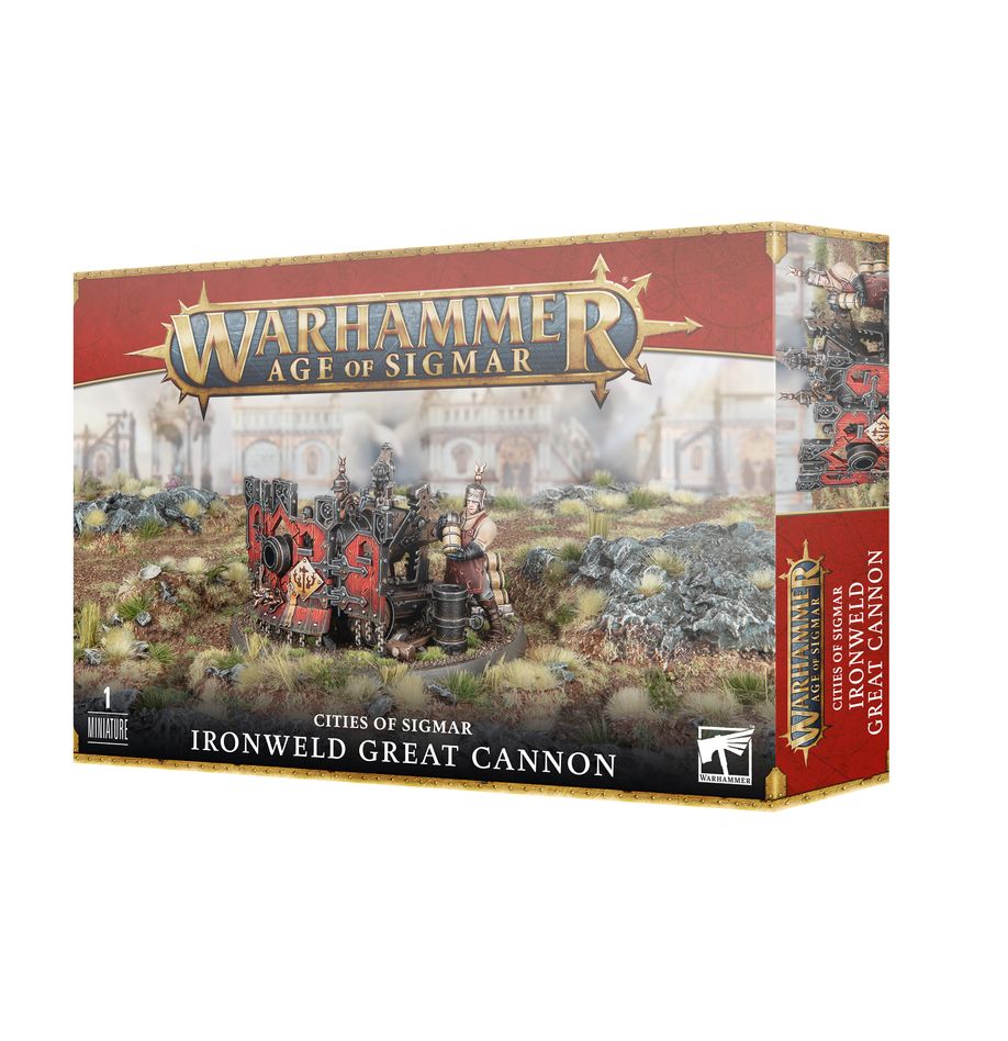 Cities of Sigmar: Freeguild Ironweld Cannon (86-11) (Freigilden Eisenschmiede Großkanone)