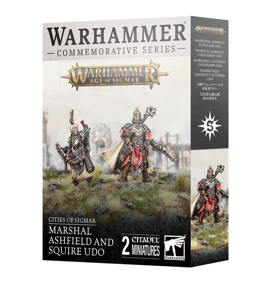 Commemorative Edition: Cities of Sigmar – Marshal Ashfield and Squire Udo (86-28)