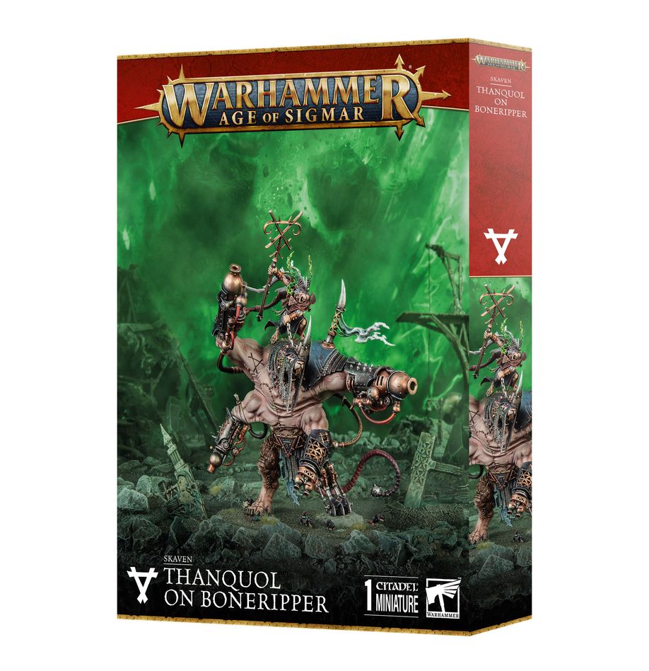 Skaven: Thanquol on Boneripper (90-16) (Thanquol on Boneripper)