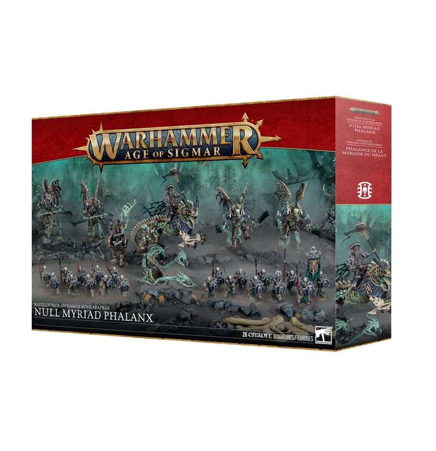 Battleforce: Ossiarch Bonereapers – Null Myriad Phalanx (94-15) (Streitmacht der Knochenlegionen der Ossiarch – Phalanx der Null-Myriade)