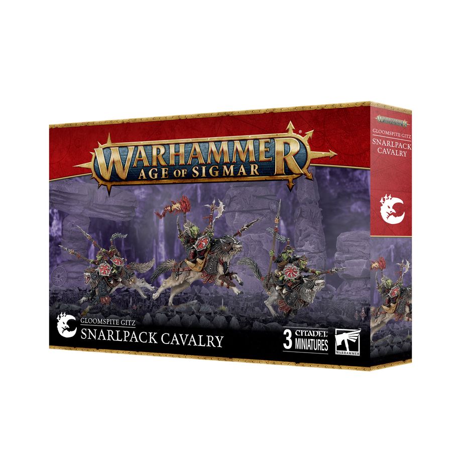 Gloomspite Gitz: Snarlpack Cavalry (89-88) (Rudelfletscha)