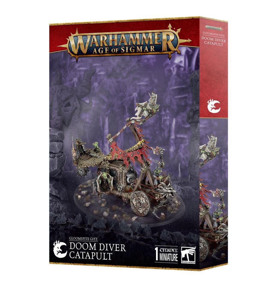 Gloomspite Gitz: Doom Diver Catapult (89-90) (Kamikazekatapult)