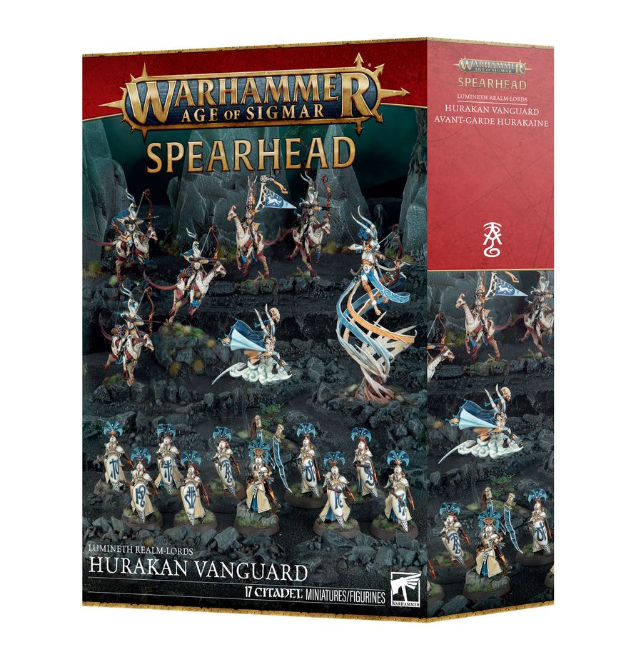Spearhead: Lumineth Realm-lords – Hurakan Vanguard (70-874) (2026) (Speerspitze der Lichtfürsten der Lumineth – Hurakan-Speerspitze)
