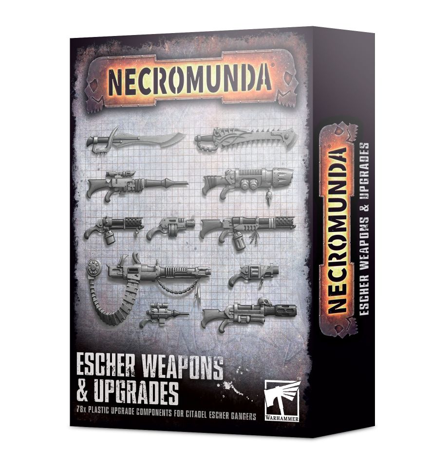 Necromunda: Waffen &amp; Upgrades für Escher (300-74)