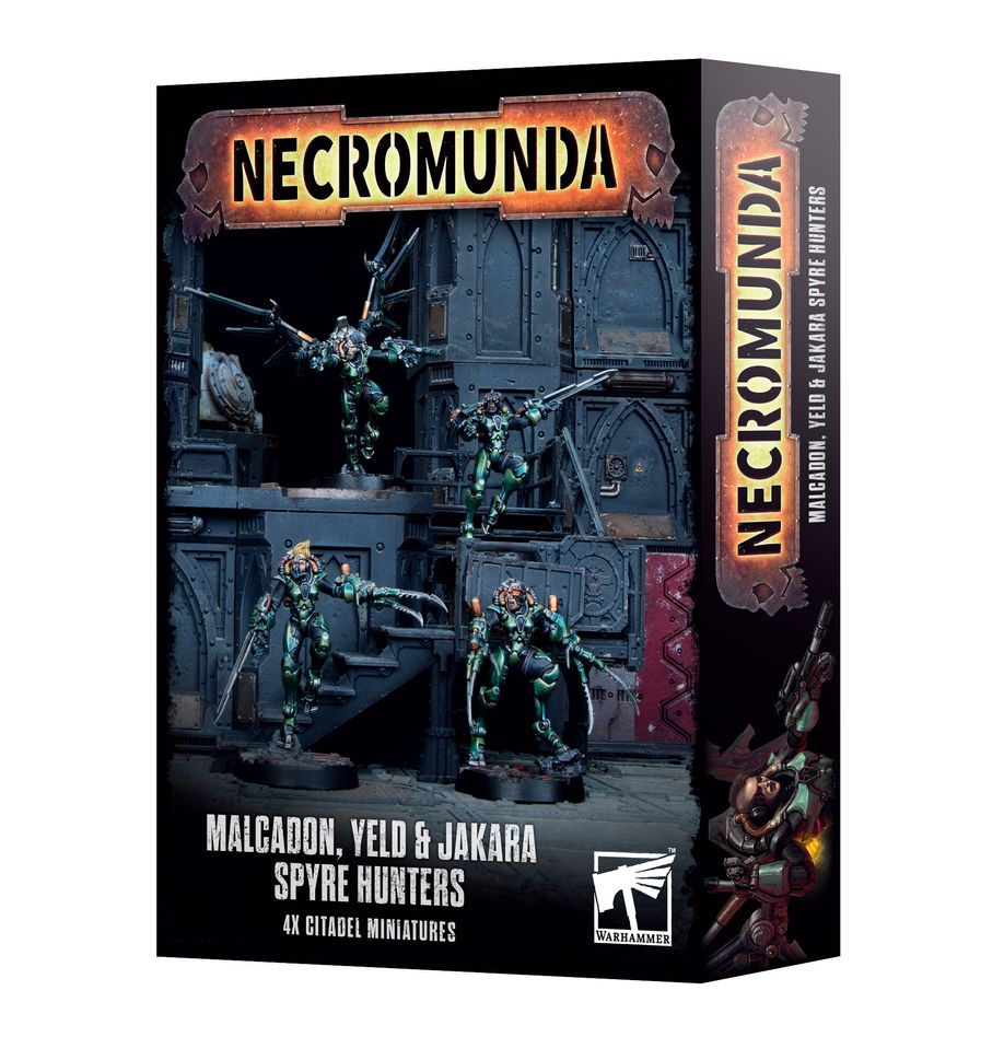 Necromunda: Malcadon, Yeld &amp; Jakara Spyre Hunters (301-44)