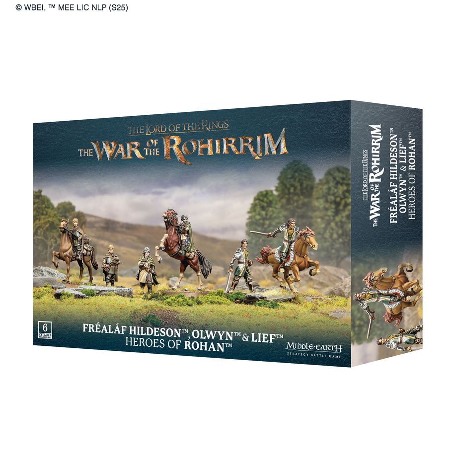 Middle-Earth: Fréaláf Hildeson™, Olwyn™ &amp; Lief™, Heroes of Rohan™ (30-99) (Fréaláf Hildesohn™, Olwyn™ &amp; Lief™, Helden von Rohan™)