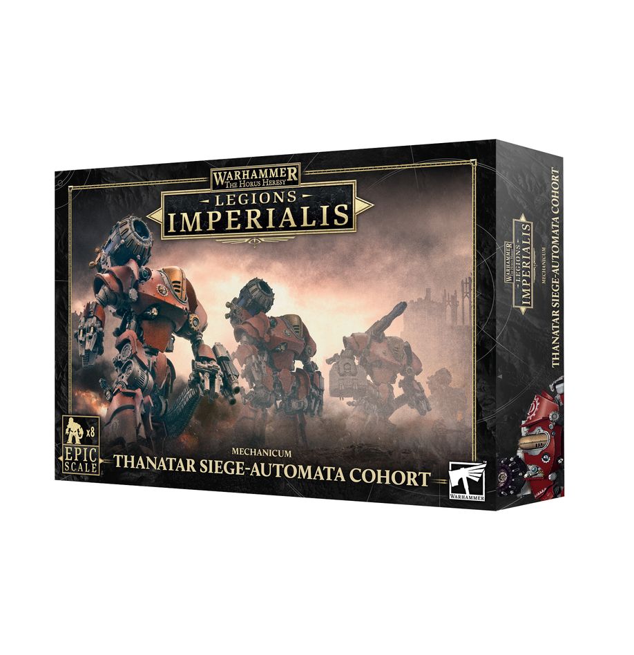 Legions Imperialis: Mechanicum Thanatar Siege-Automata Cohort (03-74)