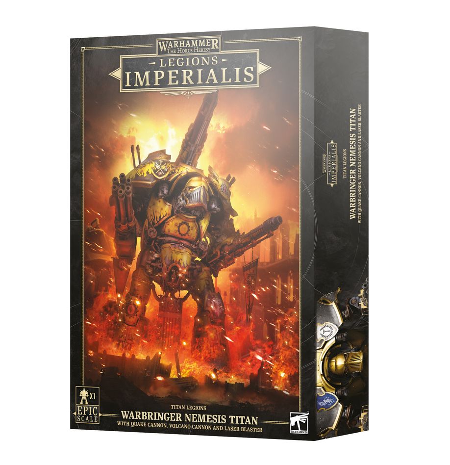 Legions Imperialis: Titan Legions - Warbringer Nemesis Titan with Quake Cannon and Laser Blaster (03-25)