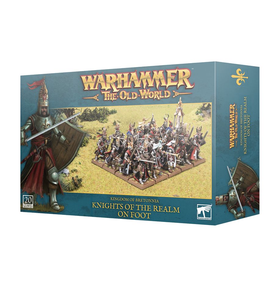 The Old World - Kingdom of Bretonnia: Knights of the Realm on Foot (06-08)