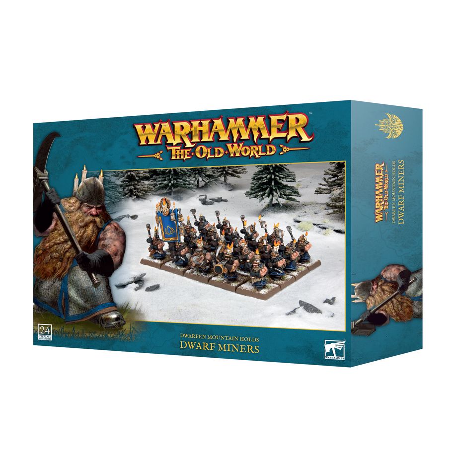 The Old World - Dwarfen Mountain Holds Dwarf Miners (10-12)