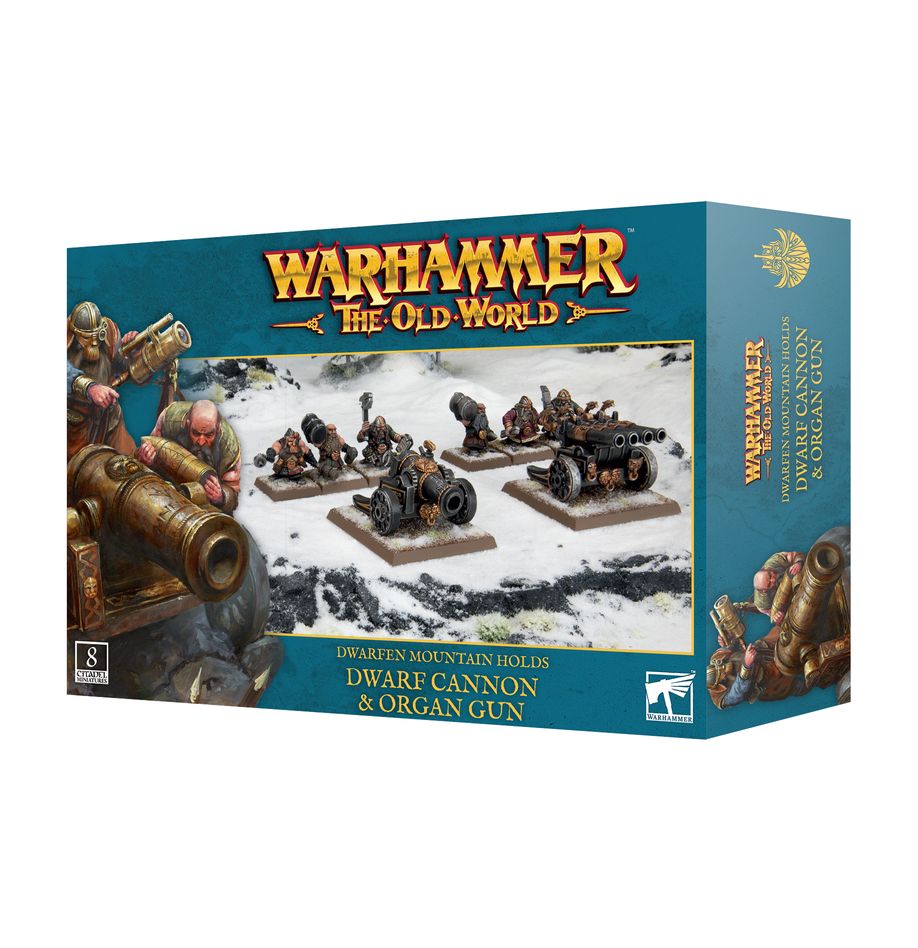 The Old World - Dwarf Cannon &amp; Organ Gun (10-14)