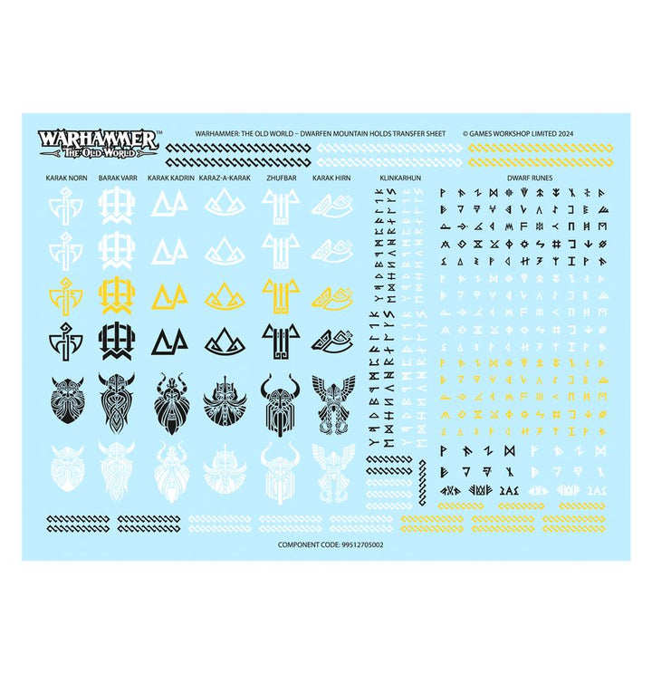 The Old World - Dwarfen Mountain Holds Battalion (10-05) (Dwarfen Mountain Holds Battalion)