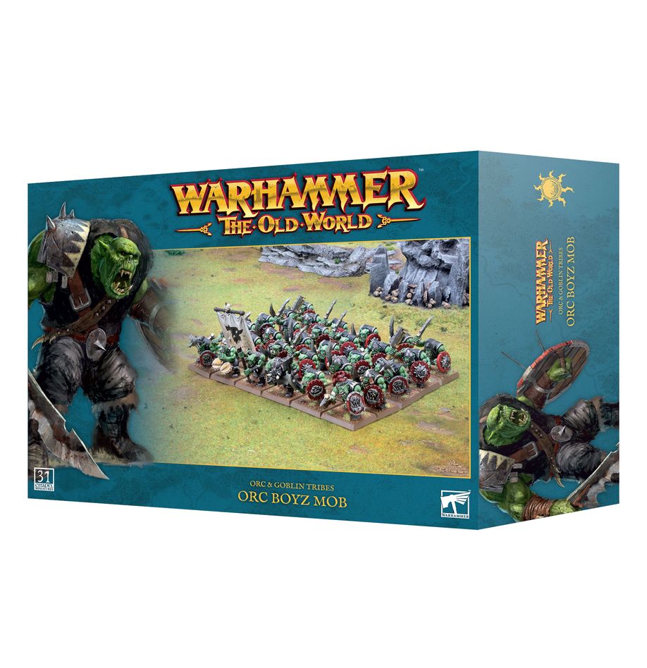 The Old World - Orc &amp; Goblin Tribes: Orc Boyz Mob (09-02)