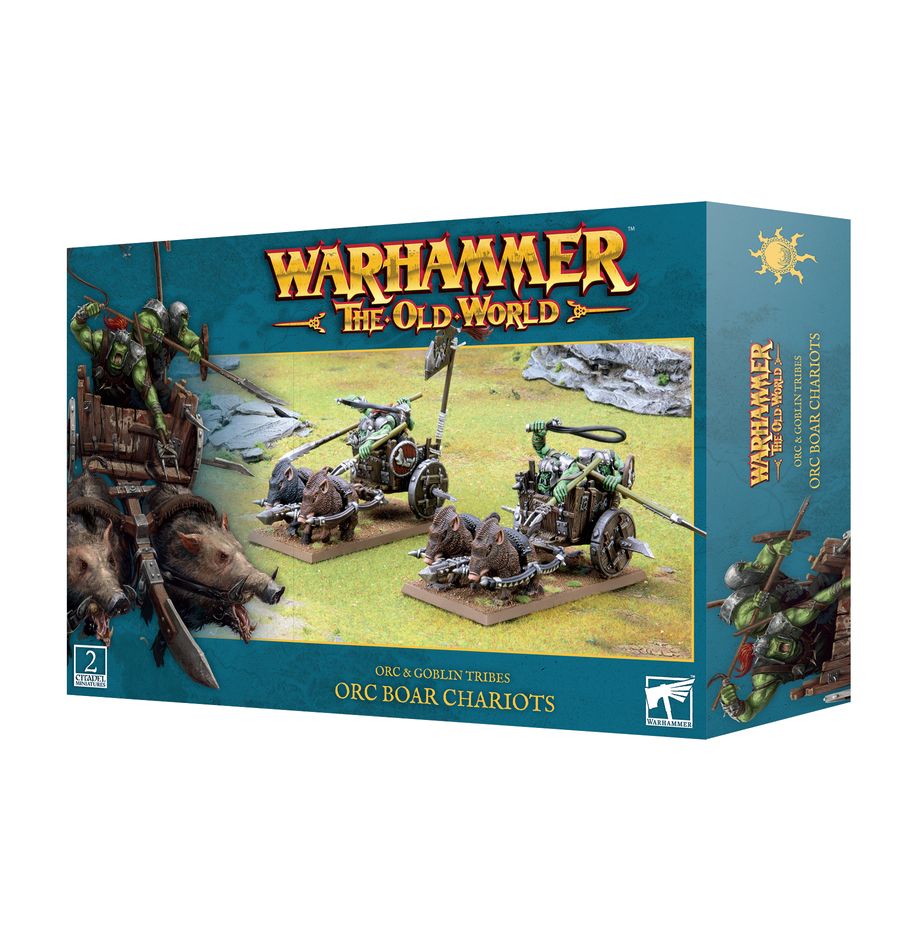 The Old World - Orc &amp; Goblin Tribes: Orc Boar Chariots (09-07)