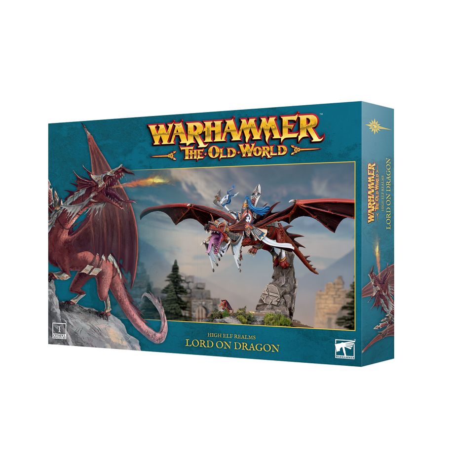The Old World - High Elf Realms: High Elf Lord on Dragon (13-20)