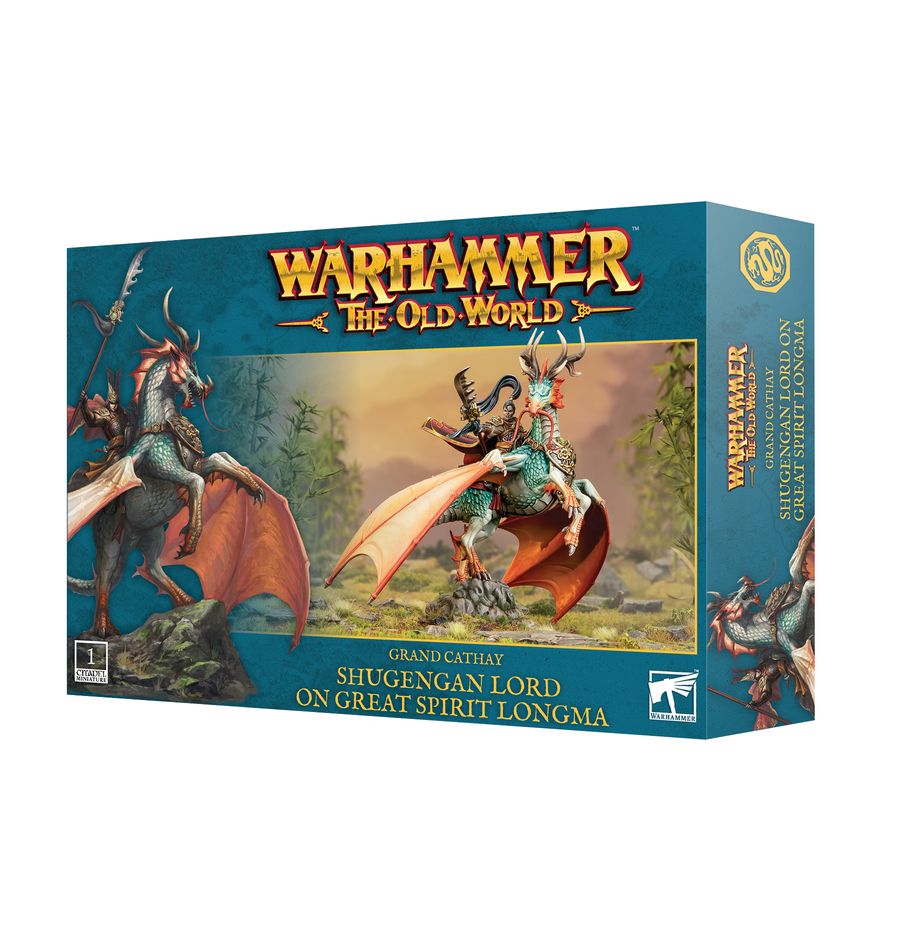 The Old World - Armies of Grand Cathay Shugengan Lord on Great Spirit Longma (06-207) (Shugengan Lord on Great Spirit Longma)