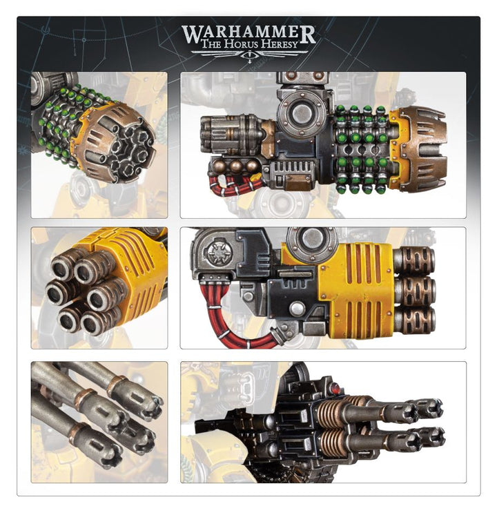 HH Legiones Asartes: Fernkampfwaffengussrahmen für Belagerungs-Dreadnought Leviathan (Mail Order) (245202)