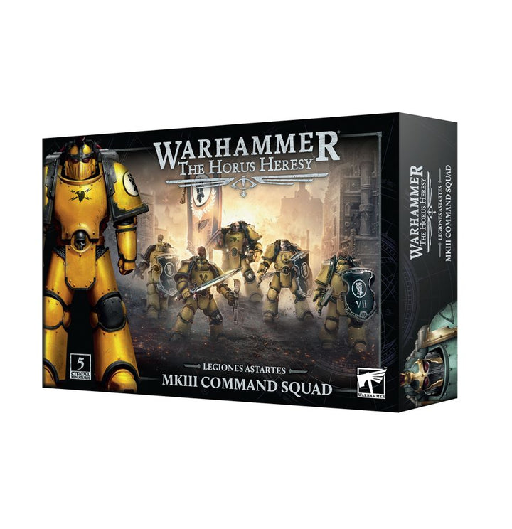 Horus Heresy Legiones Astartes: MKIII Command Squad (31-86) (Astartes MK III Command Squad)