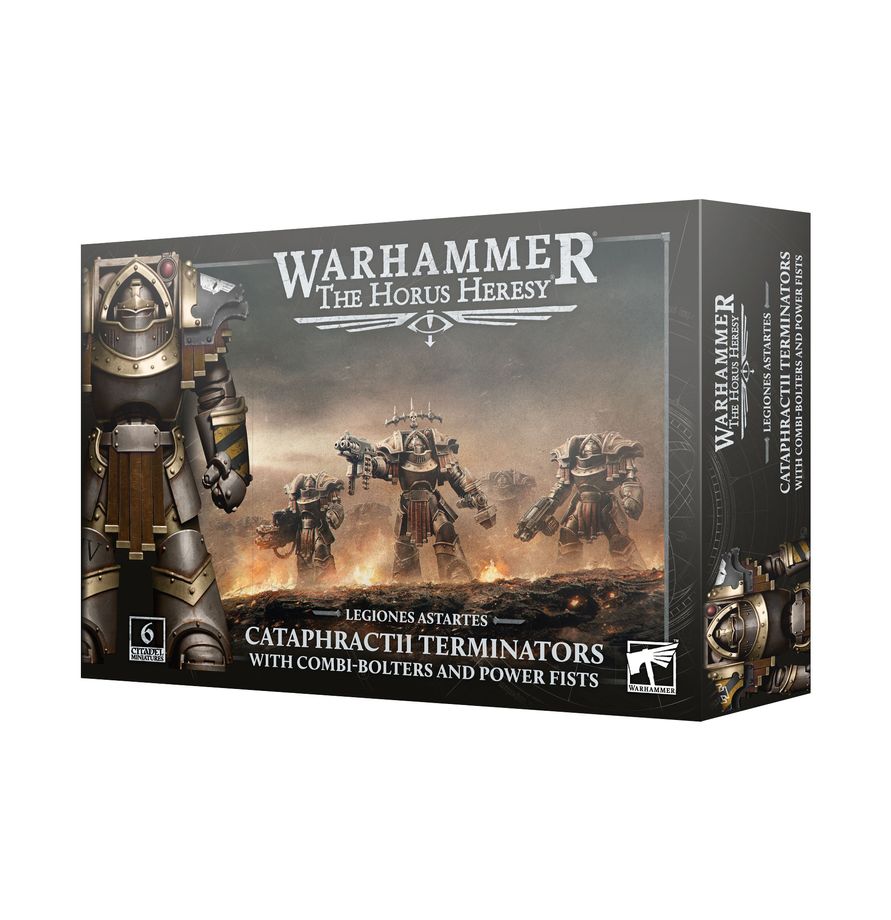 Horus Heresy - Legiones Astartes: Cataphractii Terminators with Combi-bolters and Power Fists (31-143) (Cataphractii-Terminatoren mit Kombiboltern und Energiefäusten)