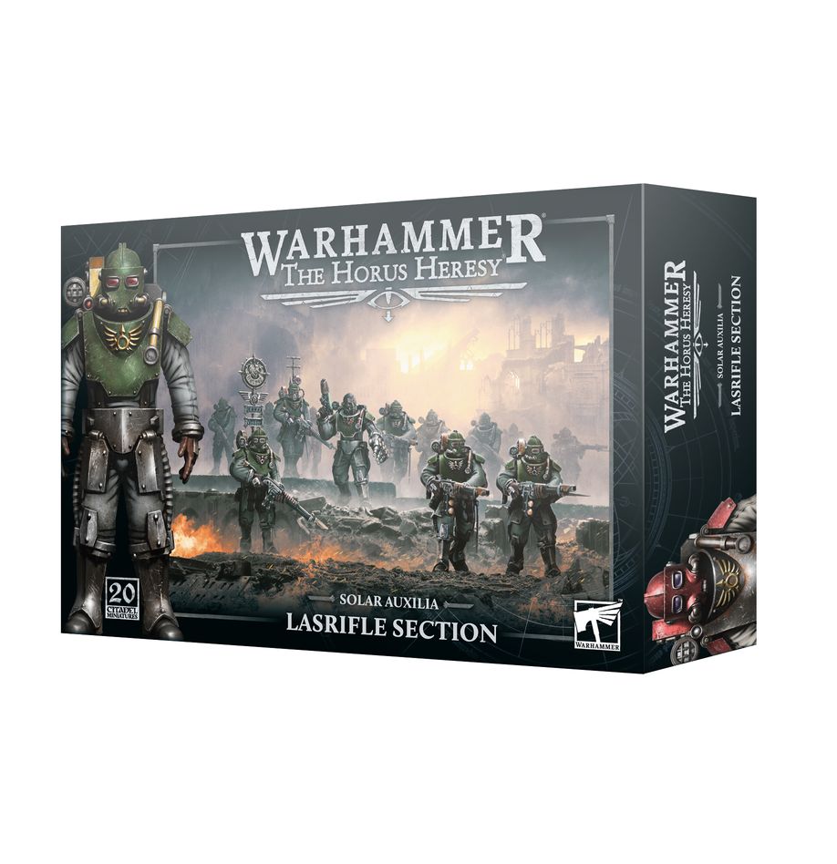 Solar Auxilia: Lasrifle Section (31-73) Lasrifle Section