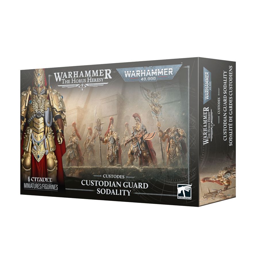 Adeptus Custodes : Custodian Guard Sodality (77-04) (Custodeswächtergemeinschaft)
