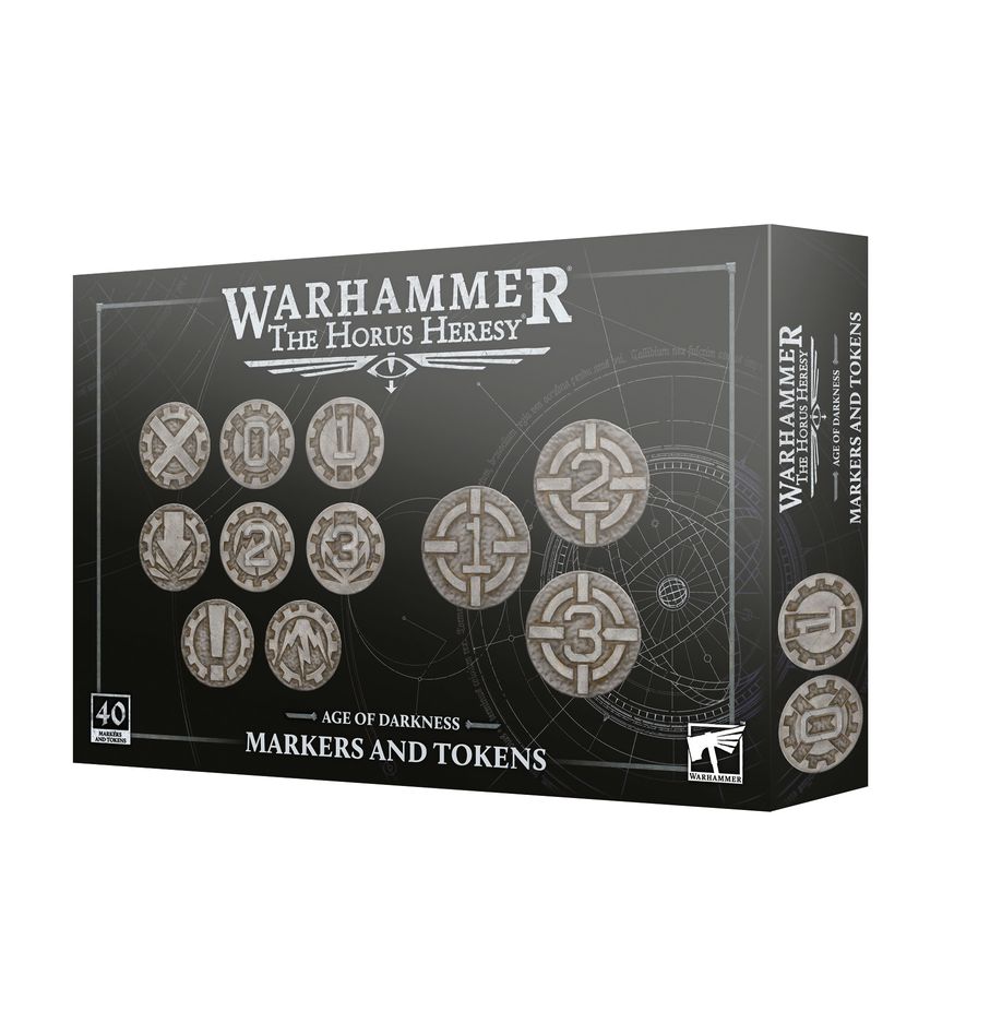 Horus Heresy - Legiones Astartes: Age of Darkness Markers and Tokens (31-131) (Markers for Age of Darkness)