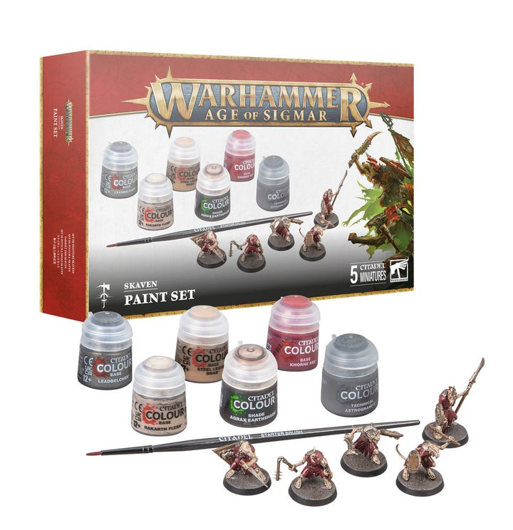 Age of Sigmar Skaven Paint Set (60-09)