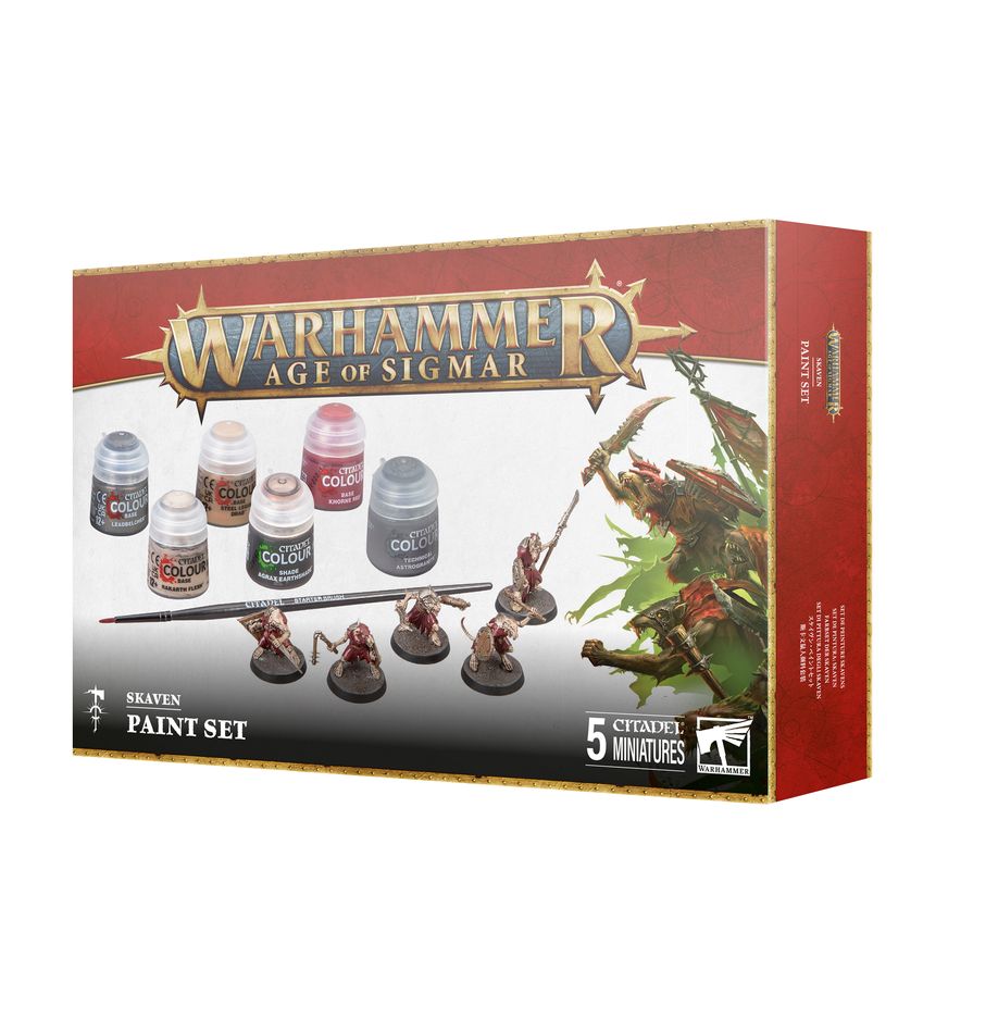 Age of Sigmar Skaven Paint Set (60-09)