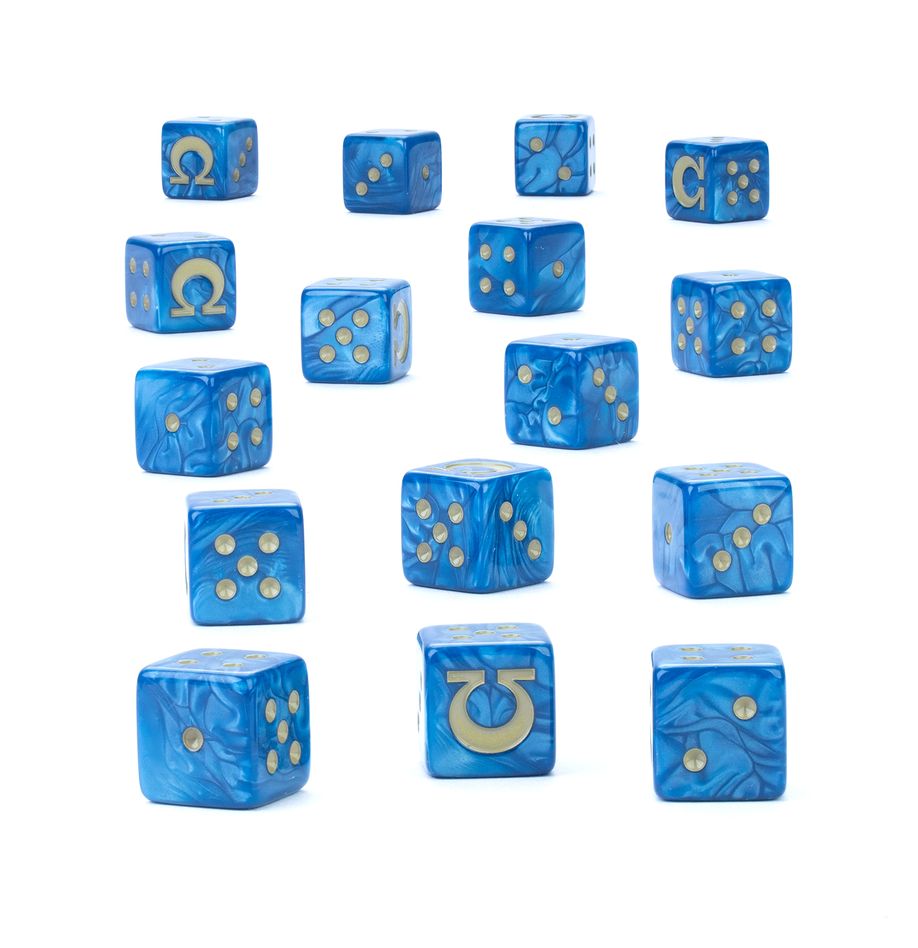 Ultramarines Dice (55-66) (Würfel der Ultramarines)