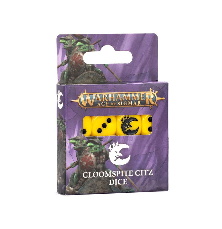 Gloomspite Gitz: Dice Set (89-77) (Würfelset der Mondwahn-Gits)