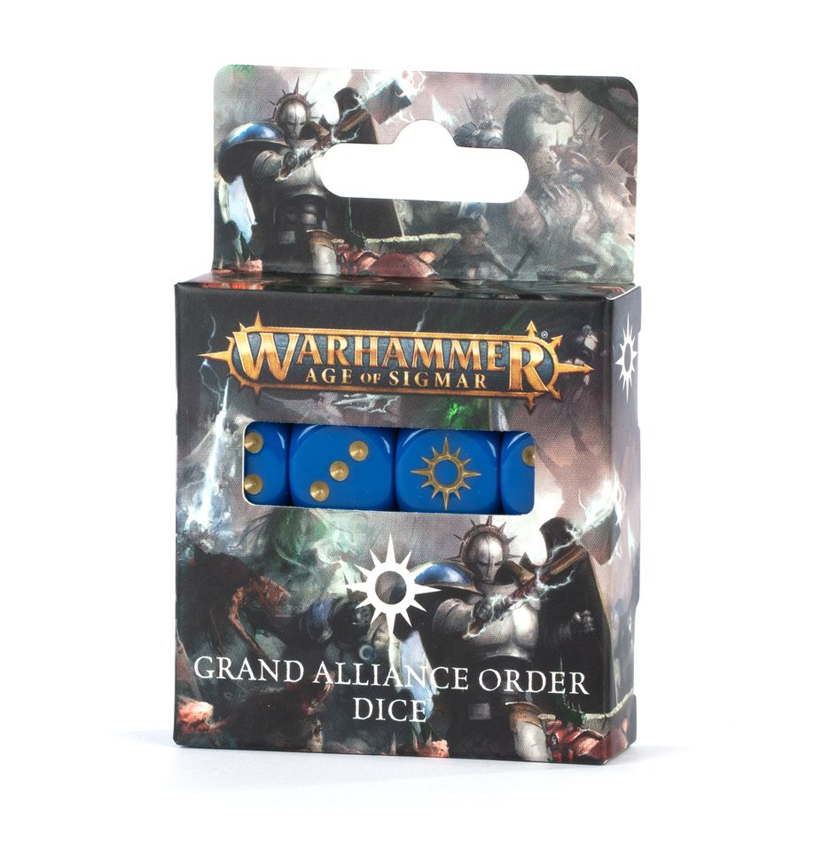 Age of Sigmar: Grand Alliance Order Dice Set (80-20) (Order Grand Alliance Dice)