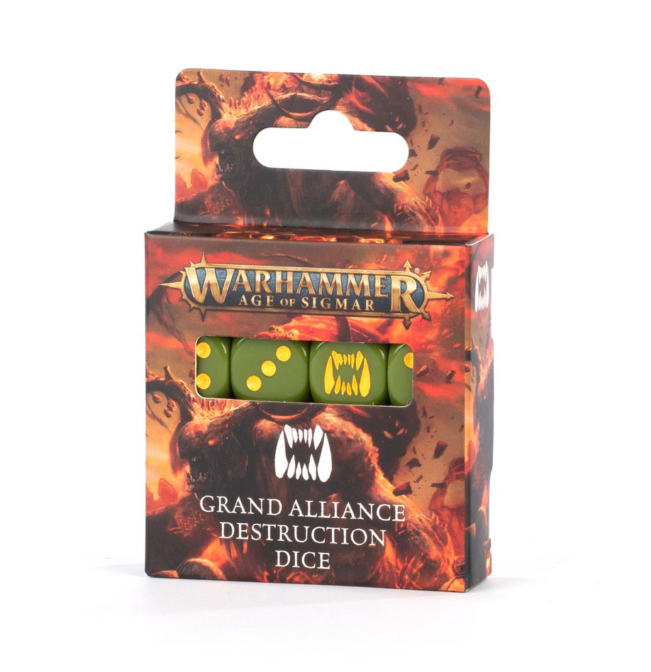 Age of Sigmar: Grand Alliance Destruction Dice Set (80-23)
