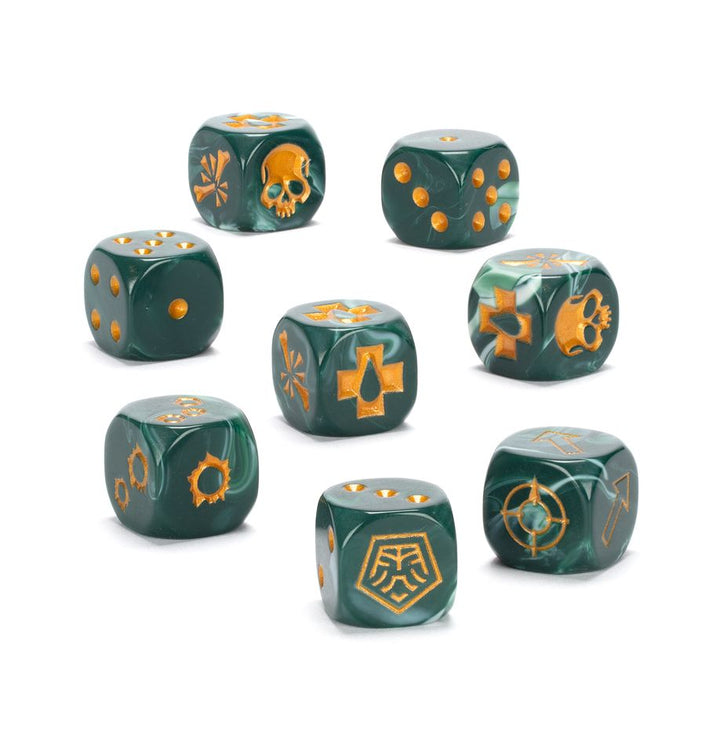 Necromunda: Halls of the Ancients Dice (301-15) (Dice Set)