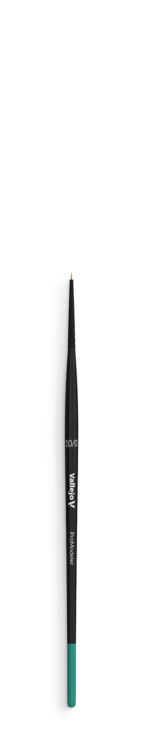 Vallejo - Pro Modeler - Natural Hair Round Brush - Size 10/0