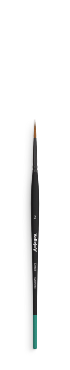 Vallejo - Detail - Round Synthetic Brush - Size 2