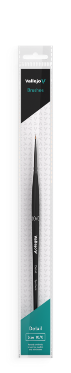 Vallejo - Detail - Round Synthetic Brush - Size 10/0