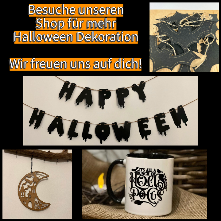 Picture Frame Halloween Decoration, Spooky Party, Window Frame Decor, Wall Decoration, Small Halloween Door Decoration, Picture Wood Corners