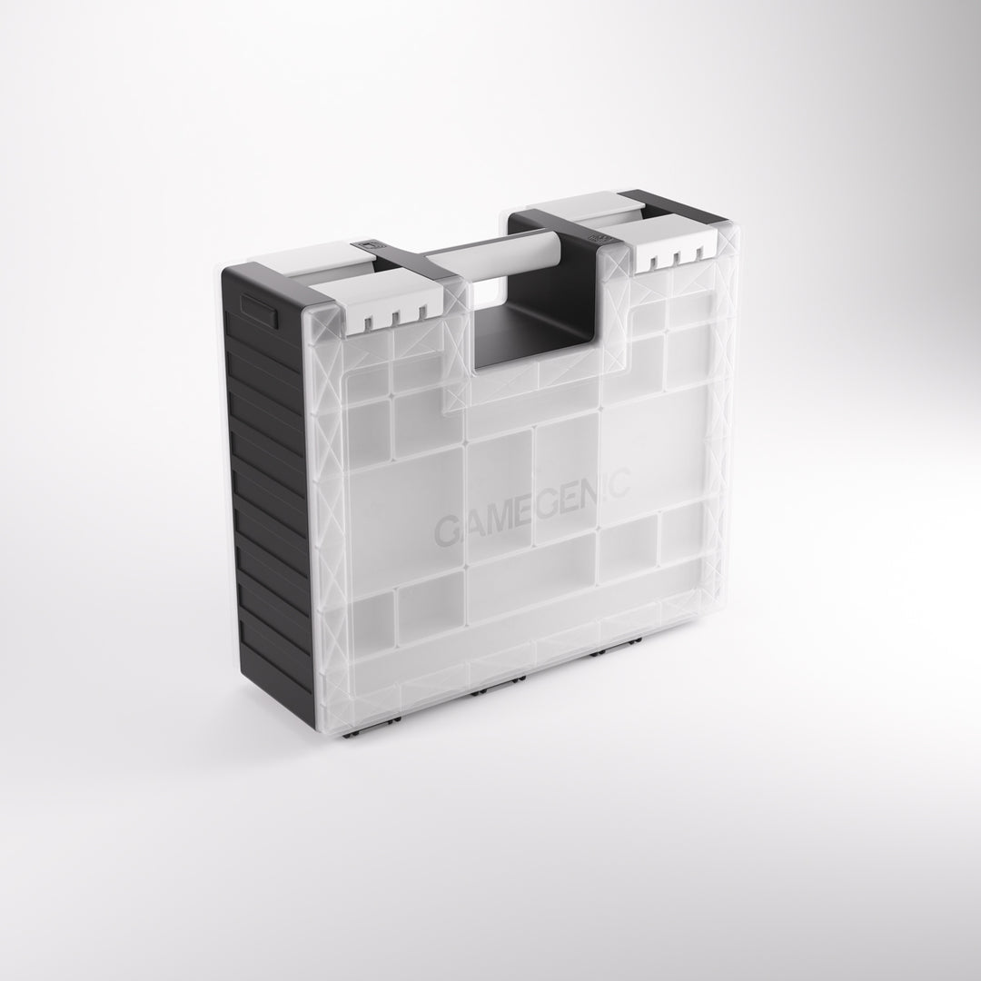 Gamegenic Advanced Box - Game Castle - Schwarz /Weiß/ Transparent