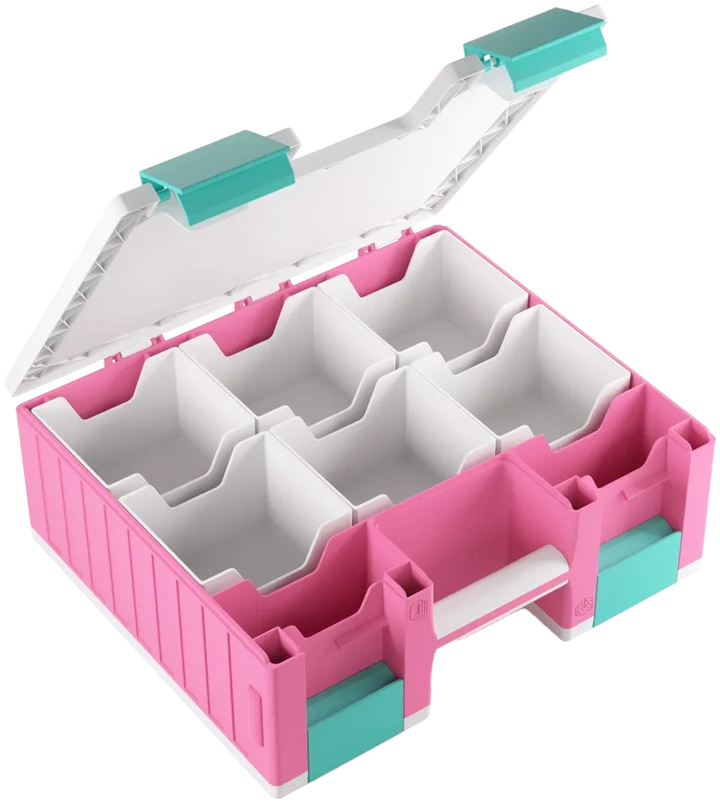 Gamegenic Advanced Box - Game Castle - Pink/ Weiß/ Teal