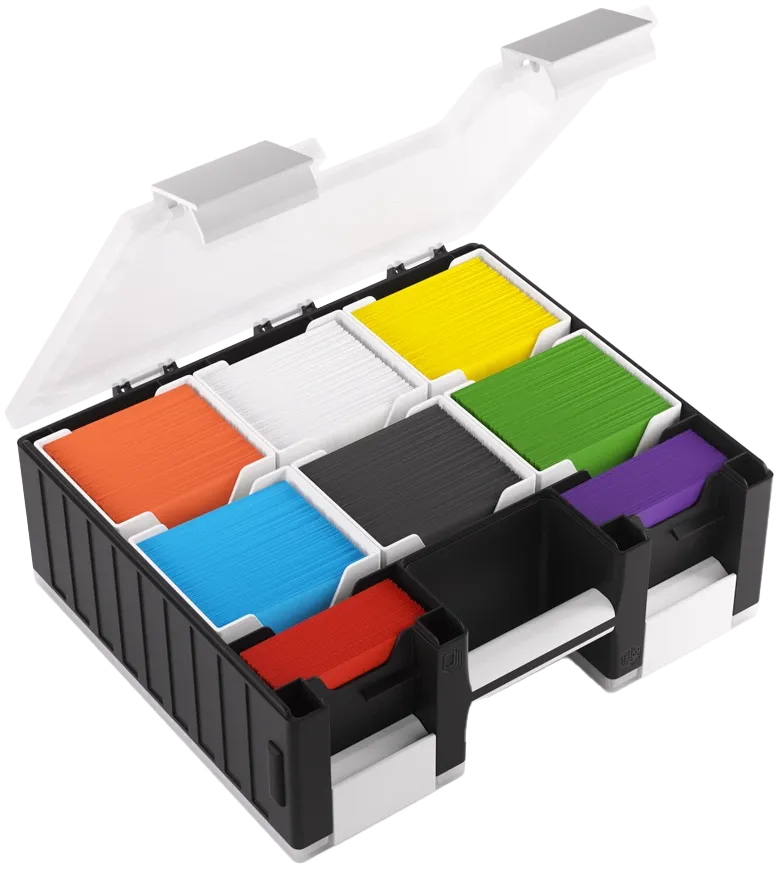 Gamegenic Advanced Box - Game Castle - Schwarz /Weiß/ Transparent