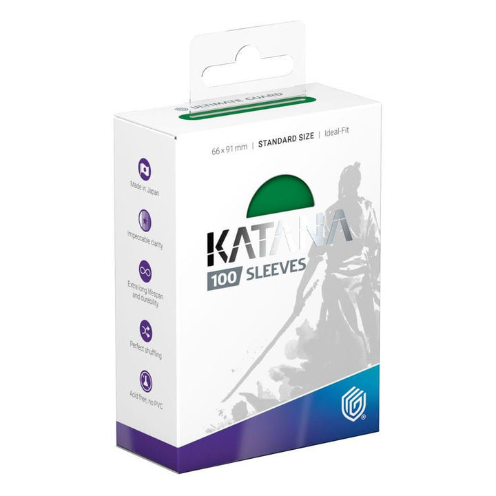 Ultimate Guard Katana Sleeves - Standard Size (100) - Jade Garden