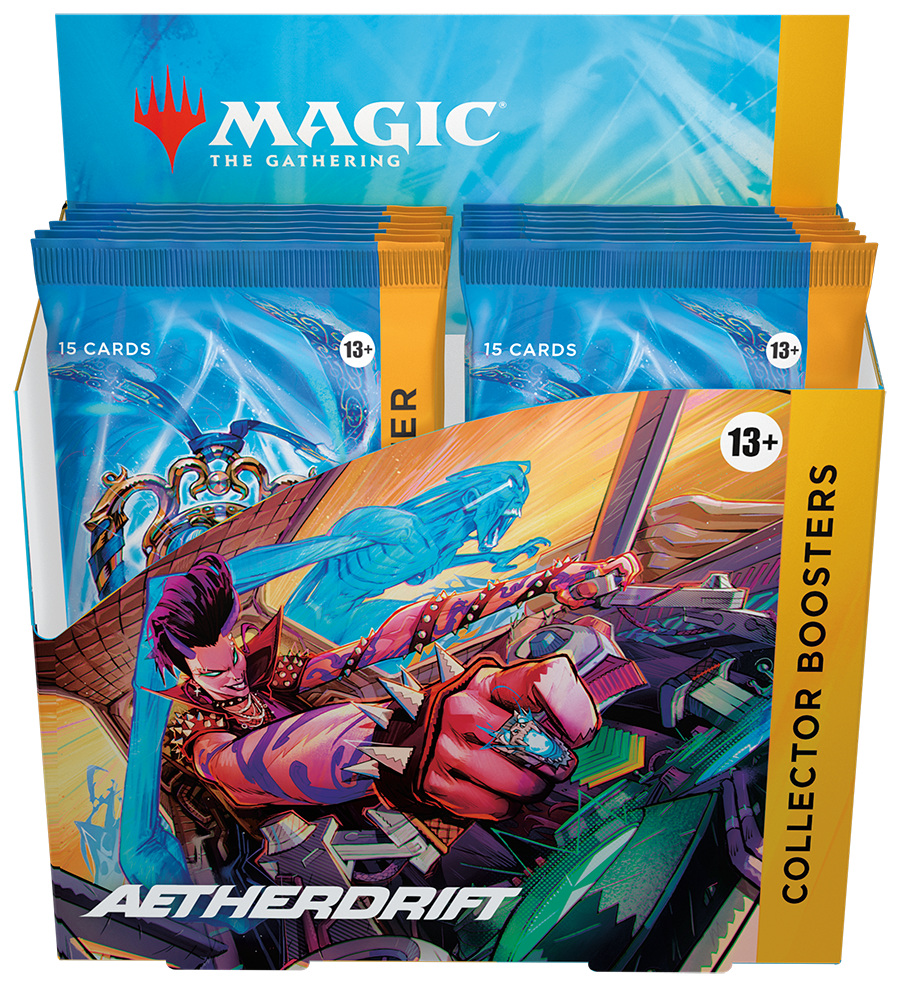 Aetherdrift - Collector Booster Box (incl. Box-Topper with 2 cards) - English