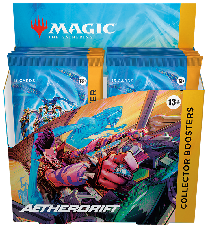 Aetherdrift - Collector Booster Box (incl. Box-Topper with 2 cards) - English