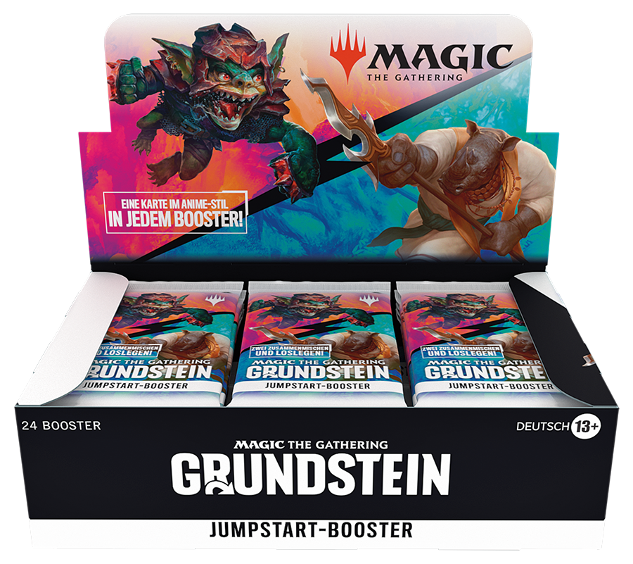 Grundstein / Foundations - Jumpstart-Booster-Display (24 Jumpstart-Booster) - deutsch
