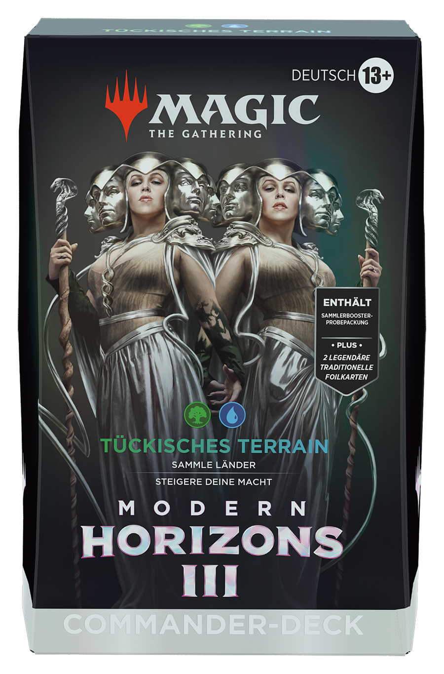 Modern Horizons 3 - Commander-Deck Tückisches Terrain - deutsch