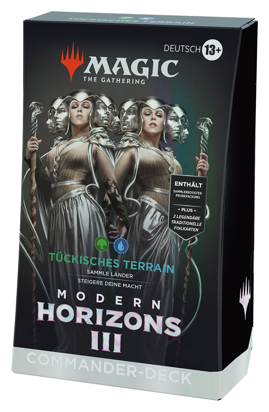 Modern Horizons 3 - Commander-Deck Tückisches Terrain - deutsch